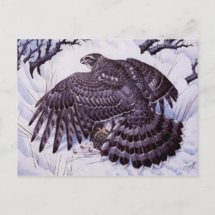 Tarjeta postal clásica de pintura