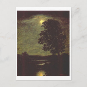 Tarjeta postal clásica de pintura