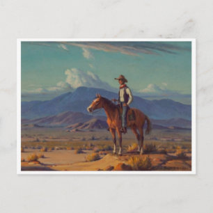 Tarjeta postal clásica de pintura