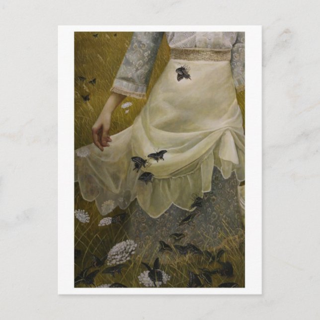 Tarjeta postal clásica de pintura (Anverso)