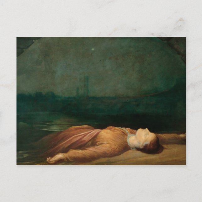 Tarjeta postal clásica de pintura (Anverso)