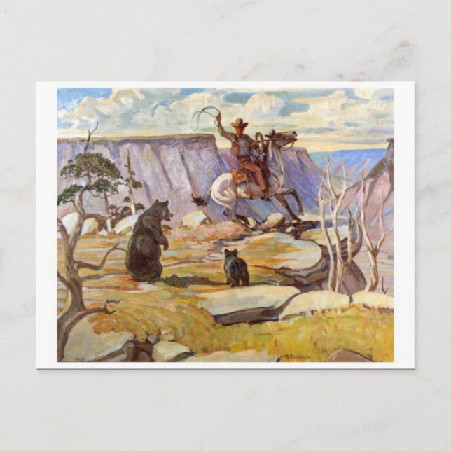 Tarjeta postal clásica de pintura (Anverso)