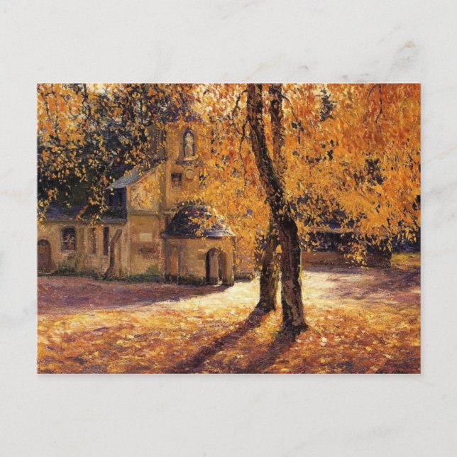 Tarjeta postal clásica de pintura (Anverso)
