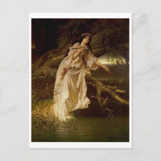 Tarjeta postal clásica de pintura (Anverso)