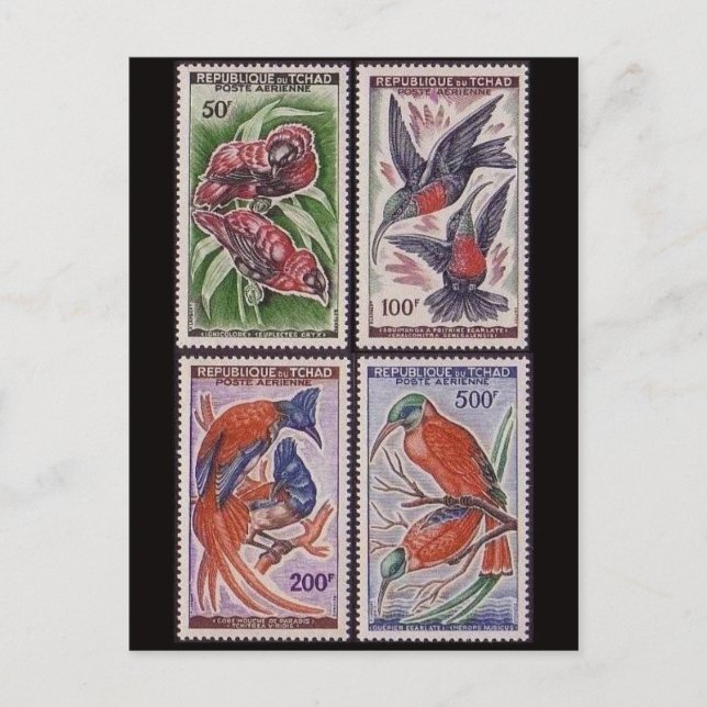 Tarjeta postal clásica grabada (Anverso)