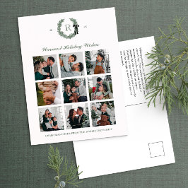 Tarjeta postal clásica monográfica para Escudo de