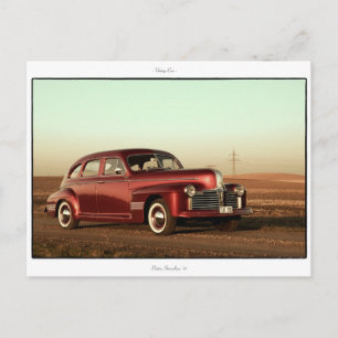 Tarjeta postal clásica: Pontiac Streamliner ,41