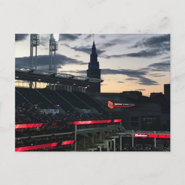 Tarjeta postal "Cleveland, Ohio Landscape" (Anverso)