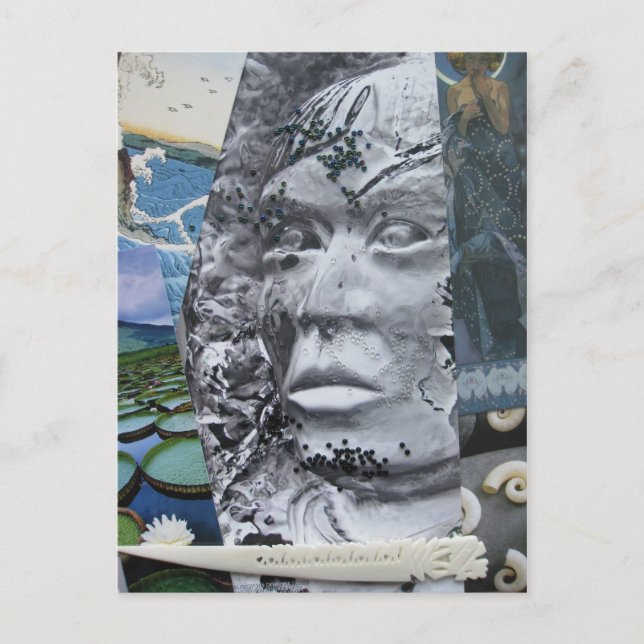 Tarjeta postal Collage #1 (Anverso)