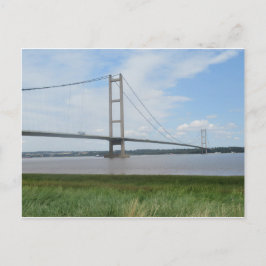 Tarjeta postal color Humber Bridge 2018