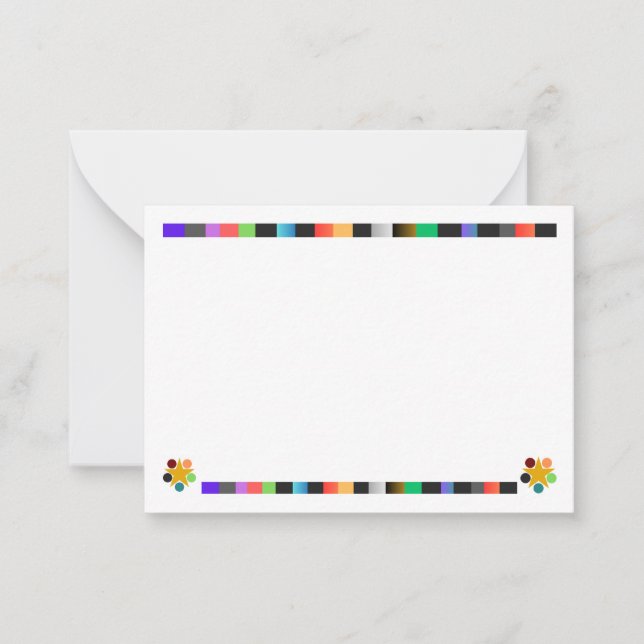 Tarjeta postal colorida (Anverso)