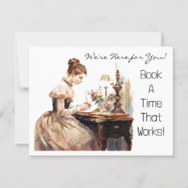 Tarjeta Postal Comercial de Marketing de la Empres