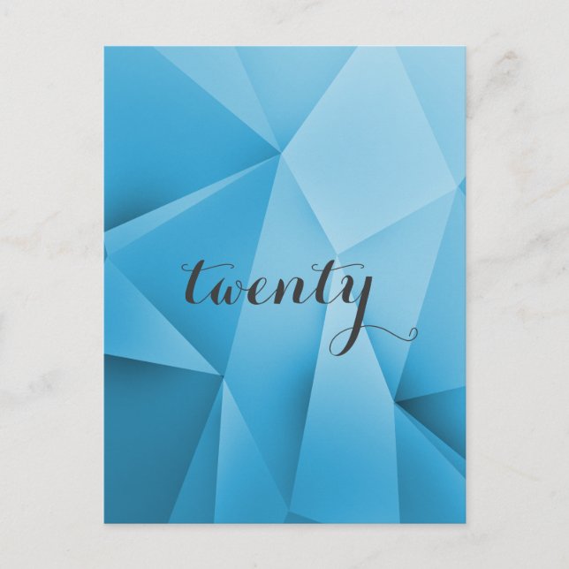 Tarjeta postal con el número de tabla de los tonos (Anverso)