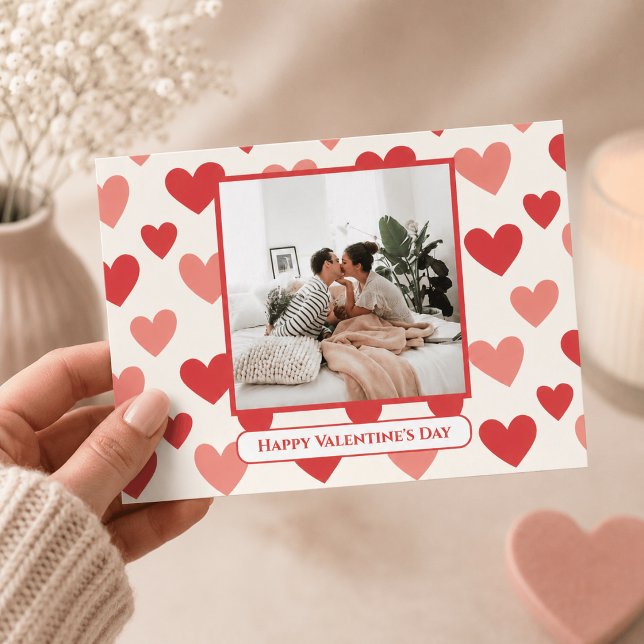 Tarjeta postal con forma de corazón con foto perso (Subido por el creador)