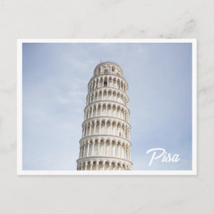 Tarjeta Postal con Foto de Pisa Italia