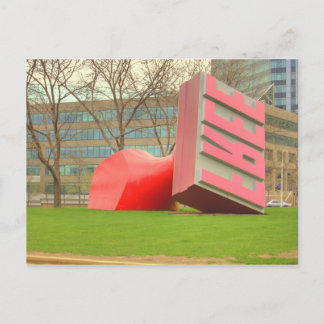 Tarjeta postal con sello gratuito Cleveland Ohio