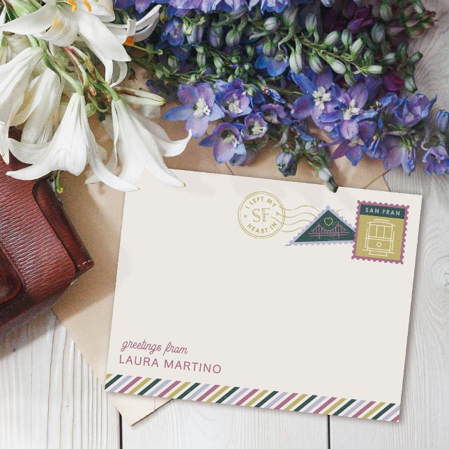 Tarjeta postal con sellos de San Francisco (Subido por el creador)