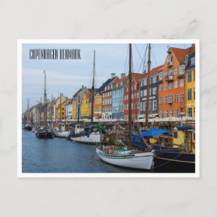 Tarjeta postal - Copenhague Dinamarca