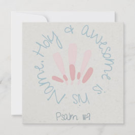 Tarjeta postal cristiana / Tarjeta de fe