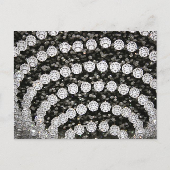 Tarjeta postal Crystal Chandelier (Anverso)