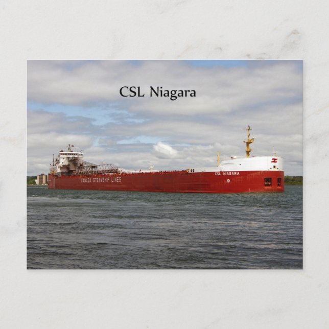 Tarjeta postal CSL Niagara (Anverso)