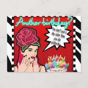 Tarjeta postal-cumpleaños