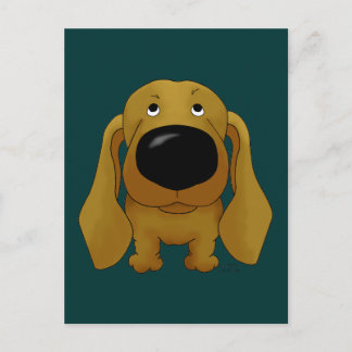 Tarjeta postal Dachshund