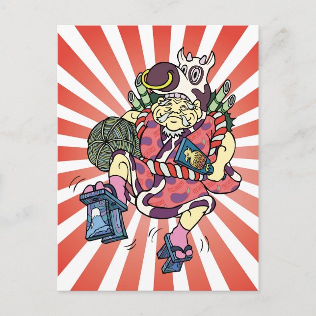 Tarjeta postal Daikoku (Anverso)