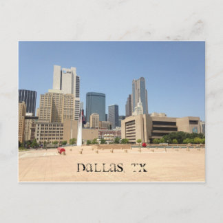 TARJETA POSTAL "DALLAS, TX"