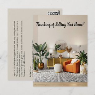 Tarjeta Postal de Agente Inmobiliario   Vende el M