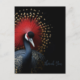 Tarjeta postal de agradecimiento