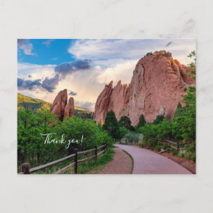 Tarjeta postal de agradecimiento matutino de la pu