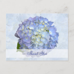 Tarjeta postal de agradecimiento para boda de Cust
