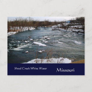 Tarjeta Postal de Agua Blanca de Missouri en Invie