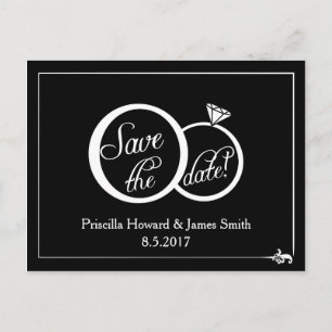 Tarjeta Postal de Ahorro de Boda