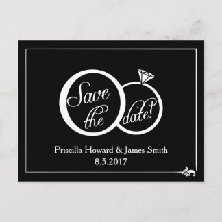Tarjeta Postal de Ahorro de Boda