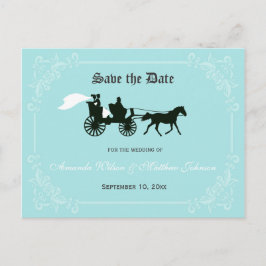 Tarjeta Postal de Ahorro de Boda de Cuento de Hada