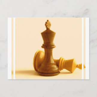 Tarjeta postal de ajedrez Checkmate