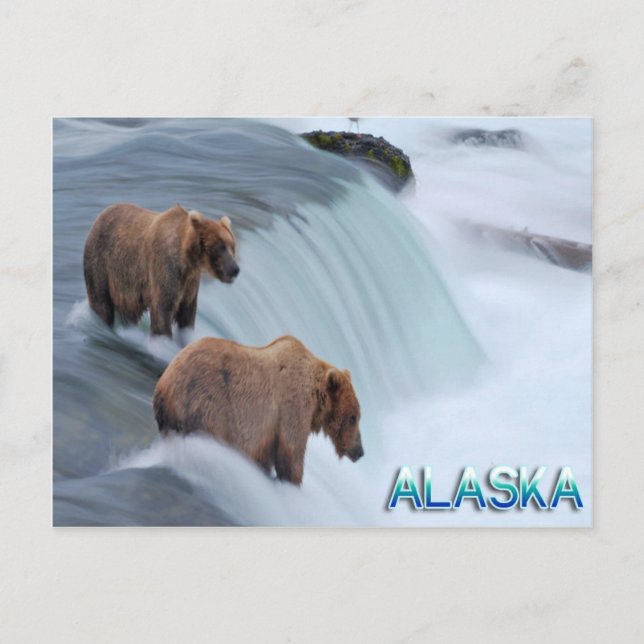 Tarjeta postal de Alaska (Anverso)