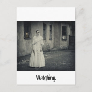 Tarjeta postal de Alien Watching