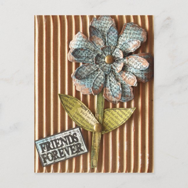 Tarjeta postal de Amigos para Siempre (Anverso)