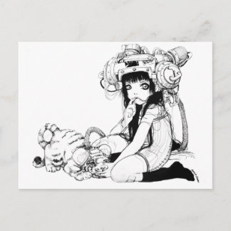 Tarjeta postal de amigos simbióticos