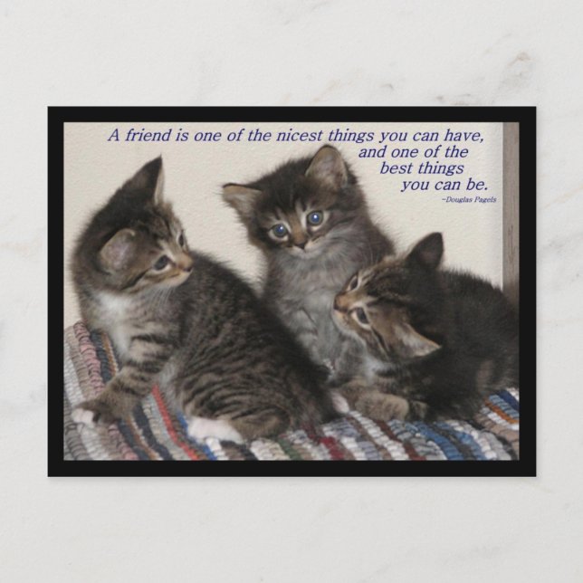 Tarjeta postal de amistad (Anverso)