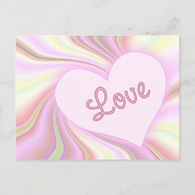 Tarjeta postal de amor (Anverso)