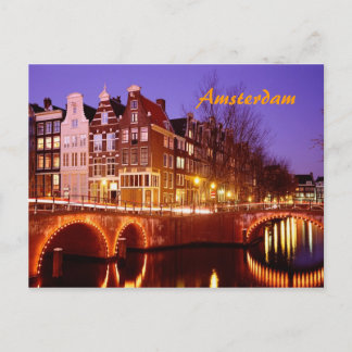 Tarjeta postal de Amsterdam