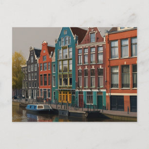 TARJETA POSTAL DE AMSTERDAM