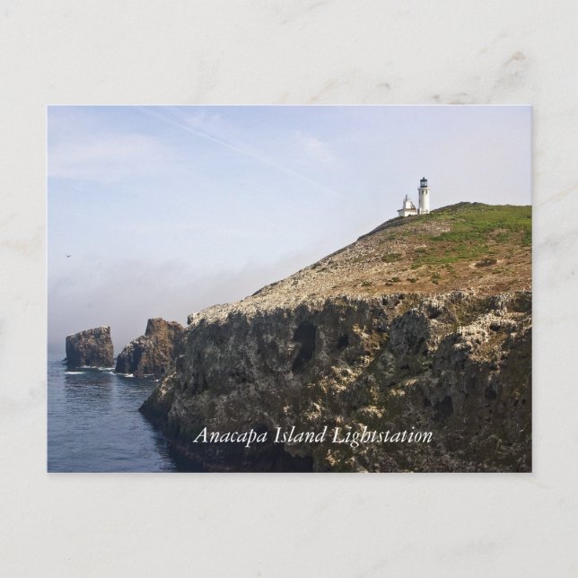Tarjeta postal de Anacapa Island (Anverso)