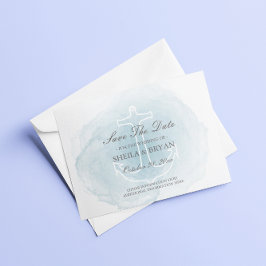 Tarjeta postal de Ancla náutica en acuarela para g