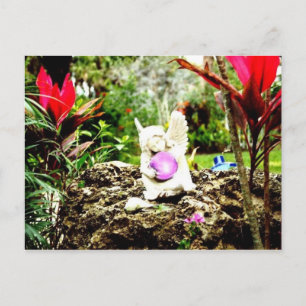 tarjeta postal de ángel