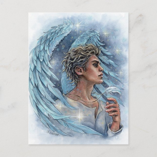 Tarjeta postal de Angel (Anverso)